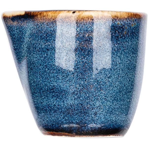 Сливочник «Ирис»;фарфор;90мл;голуб.