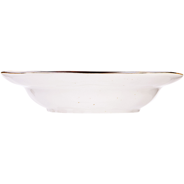 Тарелка глубокая «Пастораль»;фарфор;D=23,H=5см;оранжев.