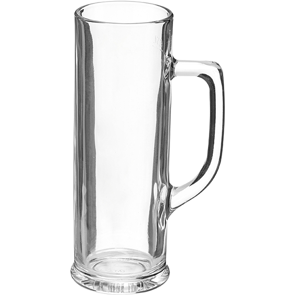 Кружка для пива «Данубио»;стекло;0,5л;D=73,H=216мм;прозр.