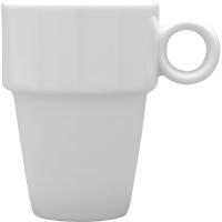 Кружка «Кашуб-хел»;фарфор;250мл;D=75,H=105,L=105мм;белый