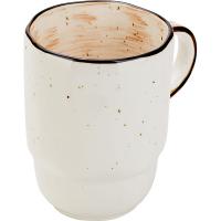 Кружка «Пастораль»;фарфор;400мл;оранжев.