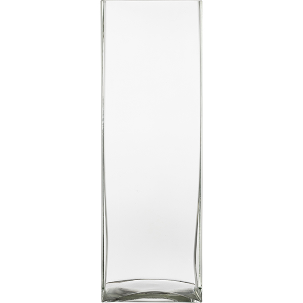 Ваза для цветов;стекло;,H=30,L=10,B=10см;прозр.