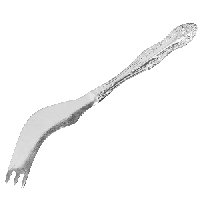 Нож-вилка для сыра «Павловский»;сталь нерж.;,L=205/95,B=25мм;металлич.