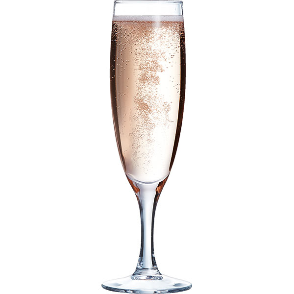 Бокал-флюте «Элеганс»;стекло;130мл;D=46/53,H=176мм;прозр.