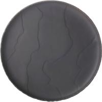 Тарелка «Базальт»;керамика;D=21см;черный