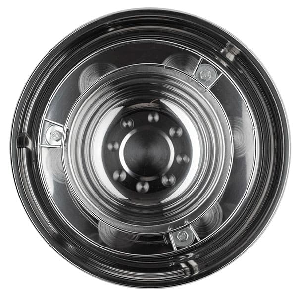 Сковорода «Садж Вок» без крышки с ручками и подставкой;сталь нерж.;D=280,H=59,L=300мм;металлич.