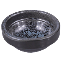 Соусник «Млечный путь бирюза»;фарфор;30мл;D=60,H=25мм;бирюз.,черный