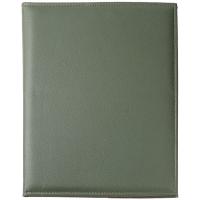 Папка-меню А4 2-х стор.;кожезам.;,L=32,5,B=25см;зелен.