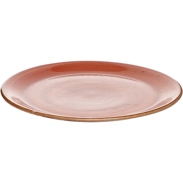 Тарелка «Крафт Терракота» мелкая;фарфор;D=30,H=2см;терракот