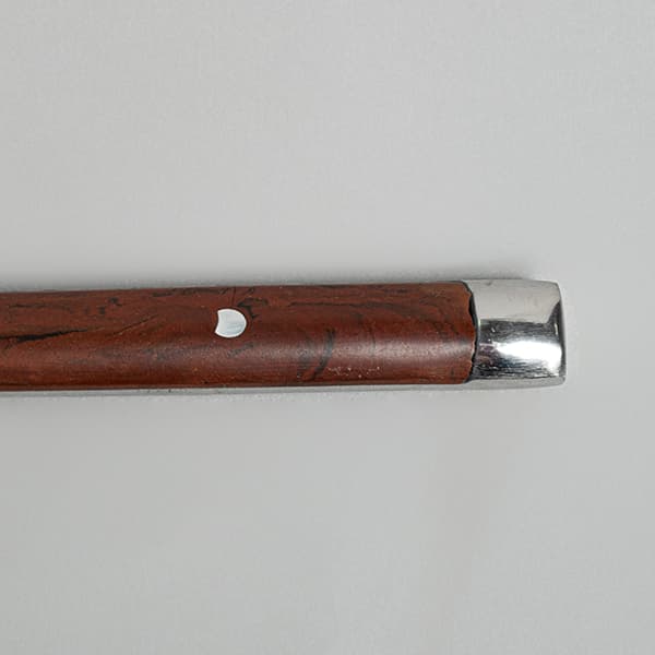Ложка столовая «Рустик» уцененная;сталь нерж.,пластик;,L=195/60,B=40мм;металлич.