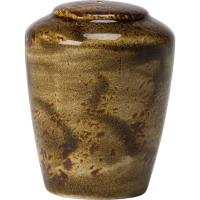 Перечница «Крафт Браун»;фарфор;D=57,H=74мм;коричнев.