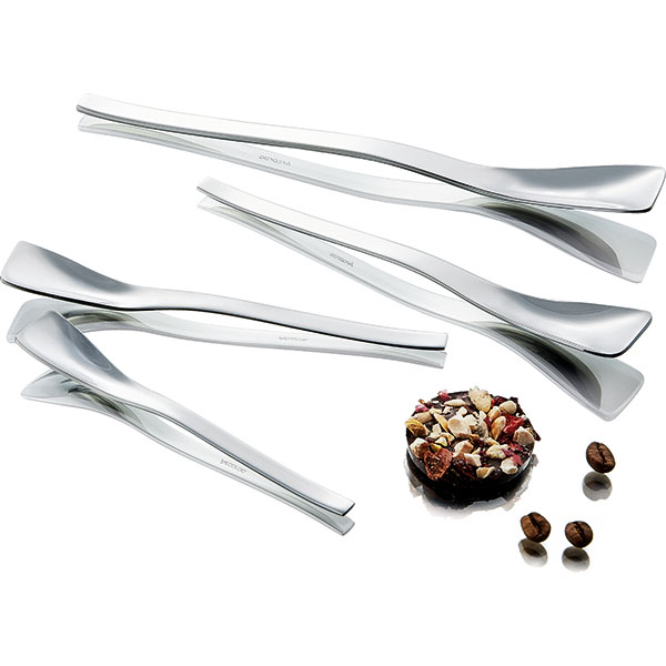 Ложка чайная «Волюто»;сталь нерж.;,L=13,5см;металлич.