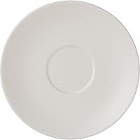 Блюдце «Олеа»;фарфор;D=163/55,H=20мм;белый