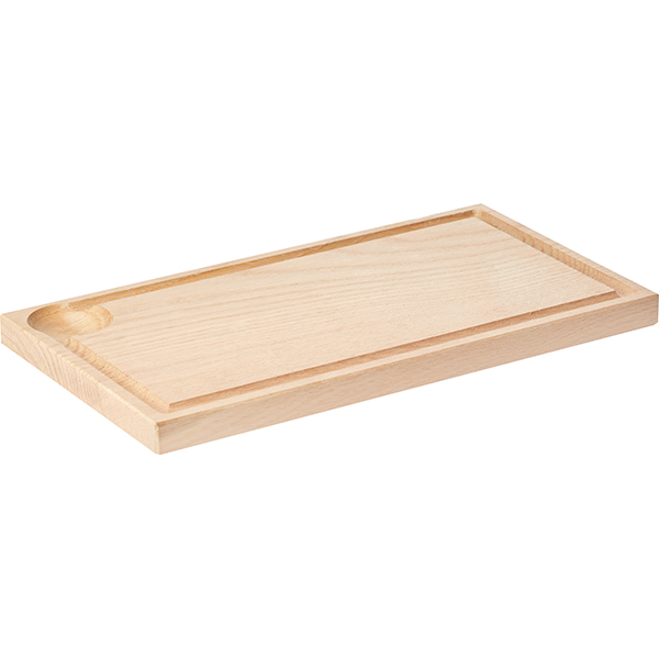 Доска для стейка;бук;,H=2,L=32,B=17см;бежев.