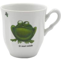 Кружка «Лягушка»;фарфор;250мл;D=82,H=88мм;белый
