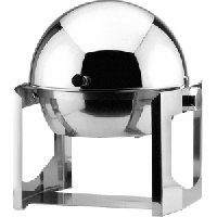 Мармит с двигающ.крыш.;сталь нерж.;,H=60,L=46,B=41см;металлич.