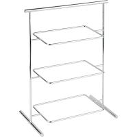 Подставка д/подносов 3-х ярусн.;сталь;,H=44,L=36,5,B=21см;металлич.