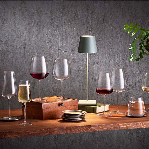 Бокал для вина «И Меравиглиози»;хр.стекло;350мл;D=80,H=203мм;прозр.