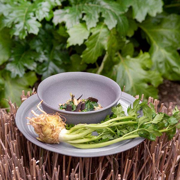 Салатник «Нау»;керамика;0,55л;D=173,H=60мм;серый