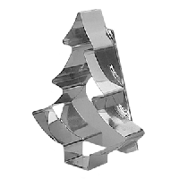 Форма-резак «Ель»;металл;,H=16см