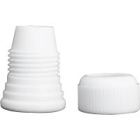 Адаптер д/насадки д/конд.мешка;пластик;D=42,H=32мм;белый