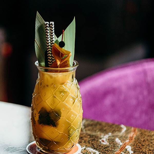 Стакан для коктейлей «Ананас»;стекло;0,7л