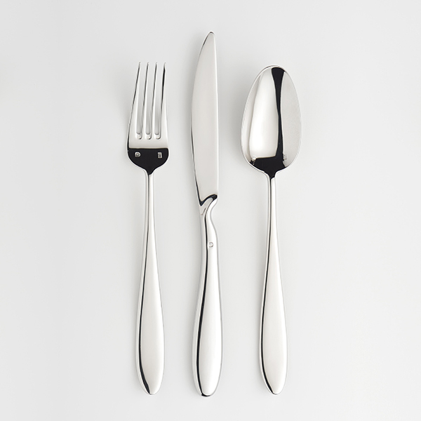 Вилка столовая «Анзо»;сталь нерж.;,L=21см;металлич.