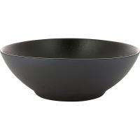 Салатник «Экинокс»;керамика;0,7л;D=190,H=65мм;черный