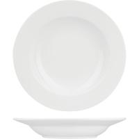 Тарелка глубокая «Кунстверк»;фарфор;450мл;D=25,4см;белый