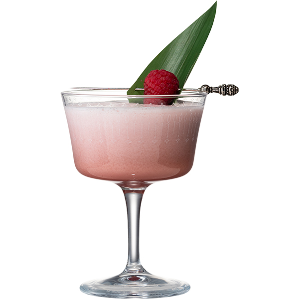 Шампанское-блюдце «Новеченто Арт деко»;стекло;220мл;D=90,H=124мм;прозр.