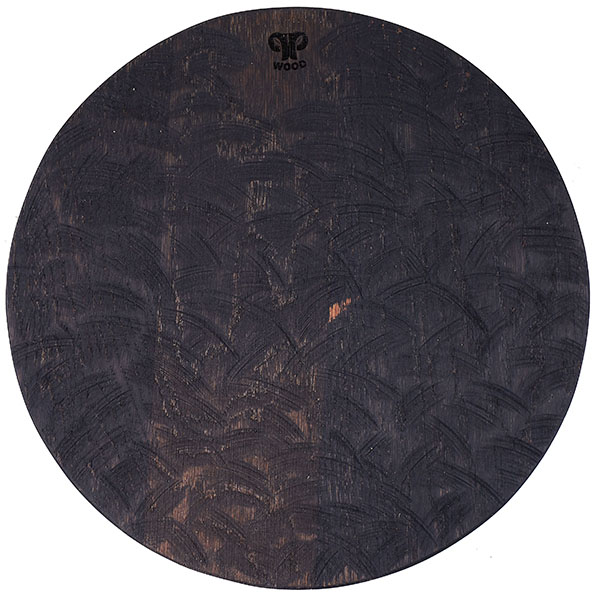 Доска для подачи темный дуб;дуб;D=300,H=25мм