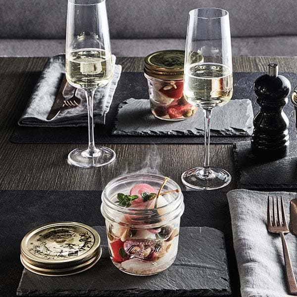 Банка для подачи «Кватро Стаджони» круглая без крышки;стекло;320мл;D=89,H=108мм;прозр.