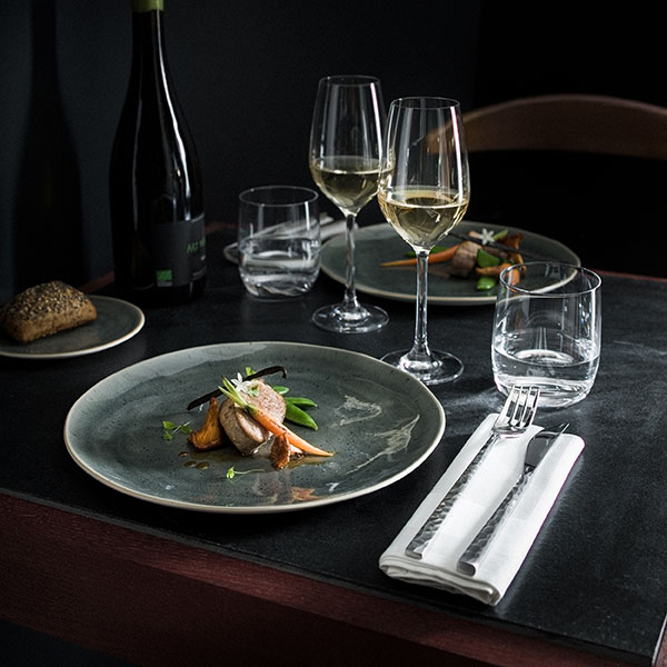 Нож столовый «Фюз мартеле»;сталь нерж.;,L=21,5см;металлич.