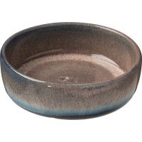 Салатник «Пати»;фарфор;250мл;D=13,H=4см;серый,синий