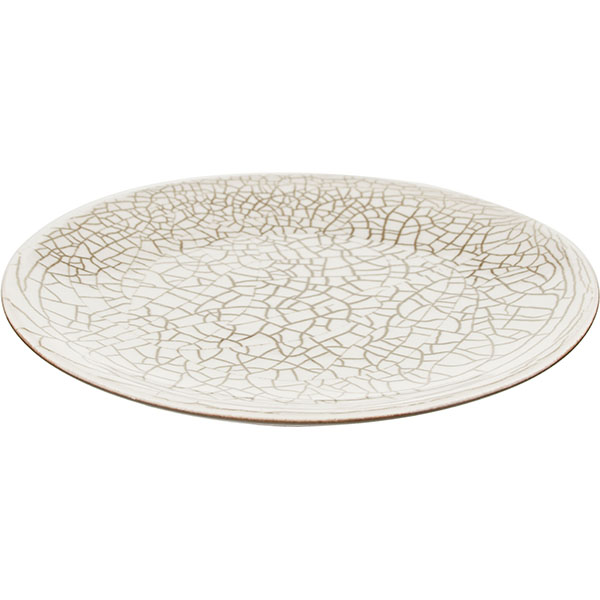 Тарелка «День и ночь» мелкая;керамика;D=210,H=25мм;белый,черный