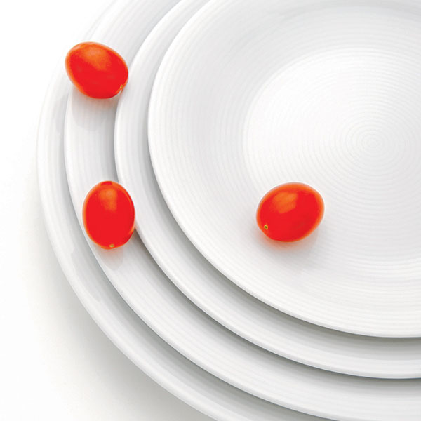 Тарелка «Это» мелкая;фарфор;D=185,H=20мм;белый