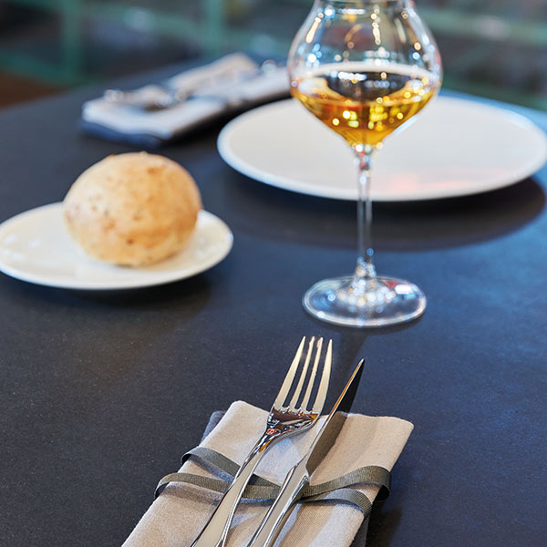 Нож столовый «Диаз»;сталь нерж.;,L=240/110,B=2мм;металлич.