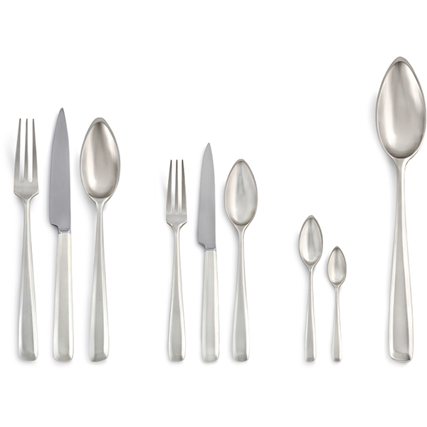 Ложка десертная «Зоуи»;сталь нерж.,посеребрен.;,L=184,B=30мм