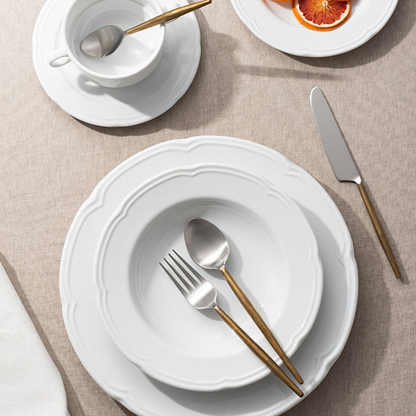 Вилка столовая «Концепт №7»;сталь нерж.;,L=21см;золотой,металлич.