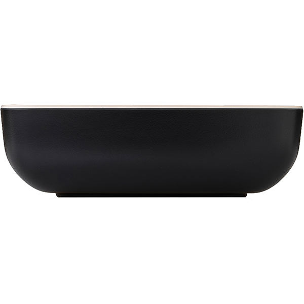 Салатник GN1/9;пластик;0,5л;,H=55,L=176,B=108мм;черный,бежев.