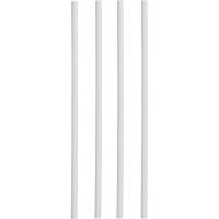Трубочки без сгиба[250шт];полипроп.;D=7,L=240мм;белый