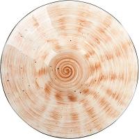 Тарелка для пасты «Пастораль»;фарфор;300мл;D=29,H=7см;оранжев.