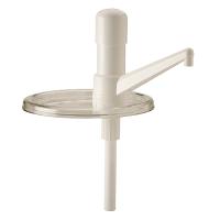 Дозатор д/приправ с крыш.;пластик;D=17,3,H=25см;белый