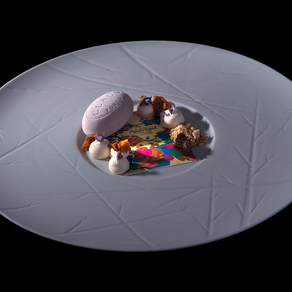 Тарелка мелкая с широким бортом;фарфор;D=33см;белый