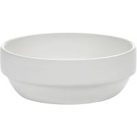 Салатник «Пас-парту»;фарфор;0,75л;D=16,H=6см;белый,матовый