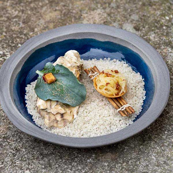 Тарелка глубокая «Нау»;керамика;350мл;D=210,H=38мм;синий