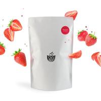 Смесь сухая для приготовления напитков «Клубника» для молочных коктейлей 500г;картон,пластик;,H=25,L