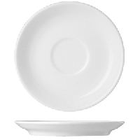 Блюдце «Принцип»;фарфор;D=165,H=25мм;белый