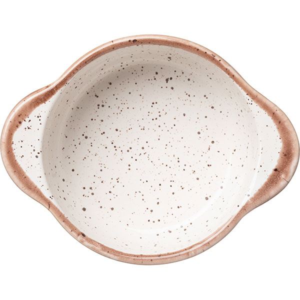 Чашка бульонная «Пунто Бьянка»;фарфор;300мл;D=11,5см;белый,черный