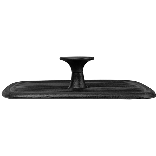 Пресс для гриля «Эмбер Каст Мэтт» с матовым покрытием;чугун;,L=23,B=23см;черный